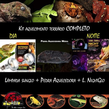 Aquecimento para Terrário Répteis