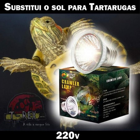 Lâmpada para Tartaruga Tigre Dagua