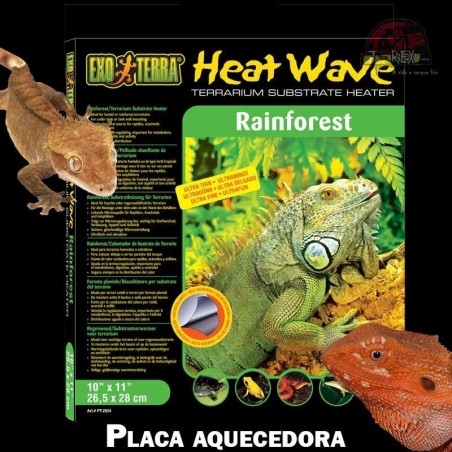 Placa aquecedora para répteis
