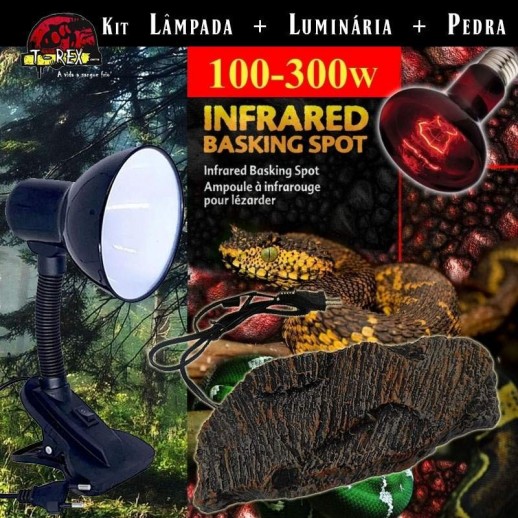 lampada para reptil